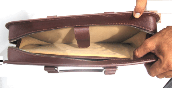 Milled Leather Laptop Bag LB_DM_1